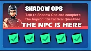 Fortnite Complete 'Shadow Ops' Challenges Guide