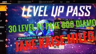 Free Fire Level Up Pass Event | How to get 800 diamond in 190 | Gamer Zone