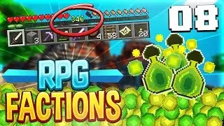 Minecraft RPG Factions | INSANE AMOUNT OF EXP!!  #8 (Pitforge)