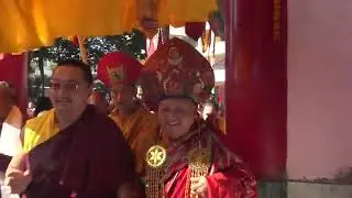 HH Dudjom Rinpoche leads prayers at Royal White Monastery 2018 11 07