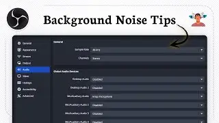 Как уменьшить фоновый шум в OBS Studio