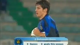 Emre Bel&ouml;zoğlu'nun kariyerinin en b&uuml;y&uuml;k ma&ccedil;ı. Lazio 3-3 Inter. Serie A 2002-03
