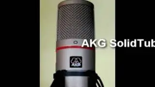 VENDO Microfone AKG SolidTube - POUQU&Iacute;SSIMO USO