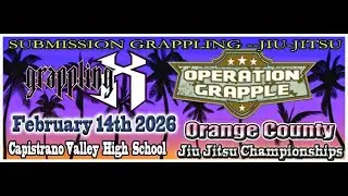 [Mat 3] Grappling X 2/14/2026 OC Jiu Jitsu Championships Mission Viejo, CA