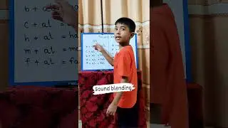 🎵 Sound Blending Made Easy! | Fun Phonics Practice for Kids 🧠✨ #englishforkids #shorts #shortvideo