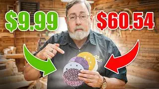 Cheap VS Expensive Sandpapers (Festool, 3M Cubitron, 3M Xtract, Harbor Freight)