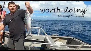 Shaun Your on Tuna - Gold Coast Fishing Charter
