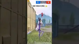 i am m24 king open challenge come 1vs1 m24  room pubg #shortvideo #shortsfeed #gaming