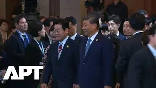 Historic Moment: Xi Jinping, Lee Jae-myung Arrive Together at APEC 2025 Gala Dinner in Gyeongju |APT