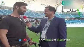 | PSL 3 | Interview with Faisal Khokhar Sports Anchor & Admin Support Cricket Pakistan