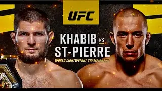 Khabib Nurmagomedov vs George St-Pierre(PS5)| [4K60FPS] NEXT-GEN GRAPHICS