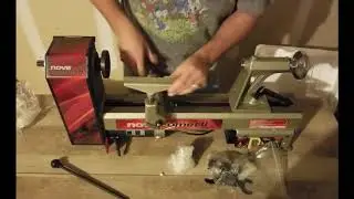 Nova Comet II Lathe Unboxing