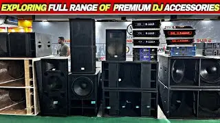 Dj amplifiers, speakers, cabinets, bass cabinets, mid bass cabinets, tweeter, liners 🔥✅