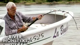 5 LONGEST Battles Reeling In Fish | River Monsters
