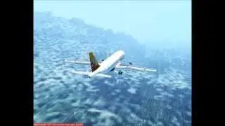 A319 Drukair Pousando em Paro/But&atilde;o-Pista 15(HD);Drukair A319 Landing in Paro/Bhutan - Track 15(HD)