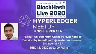 Besu - An Ethereum Client by Hyperledger