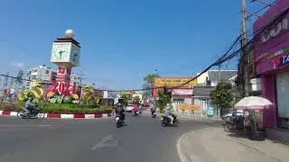 Thị Trấn Cần Giuộc qua Cầu Cần Giuộc Mới đi xã Phước Lại