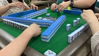 Mahjong164. 廣東牌10番512有花🀄️神經刀局四回之二：傻人有傻福，大小通吃，仲食埋自十拎JP。