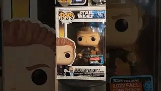 Anakin Skywalker Funko with Lightsabers 2022 Fall Convention