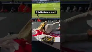 This Maidstone fan took it too far 😂 #football #maidstone #facup