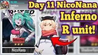 R Unit Carry Inferno NicoNana на 50-м уровне, день 11! - Перезапуск Etheira