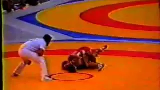 Sergei Beloglazov (Soviet Union) vs. Asgari Mohammedian (Iran)