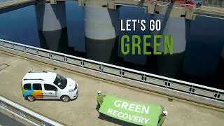 Green recovery from a hydroelectric power plant