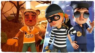 LA TR&Aacute;GICA HISTORIA DE LOS HIJOS DEL VECINO - &iexcl;HELLO NEIGHBOR HIDE AND SEEK! CAP&Iacute;TULO 1 y 2