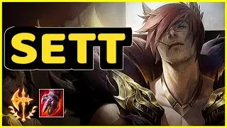 SETT VS KAYLE - 8/4/7 KDA TOP GAMEPLAY EMERALD I