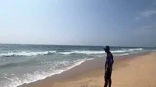 Varkala mini vlog #beach #travel #varkala #nature #keralabeach 