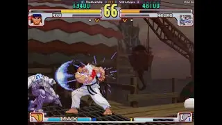 SFIII 3RD STRIKE: Alex Valle ( RYU ) VS SHD Artayes ( NECRO ) FIGHTCADE FT3 SET