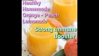 #MegHarsh Tangling & Sweet Peach-Orange Lemonade || Immune Booster