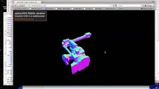 WebGL renderer for pythonOCC