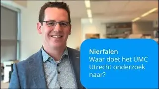 Nierfalen: Waar doet het UMC Utrecht onderzoek naar? | UMC Utrecht