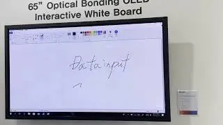 65&rdquo; Optical Bonding OLED Touch Display _ ISE 2022 MRK