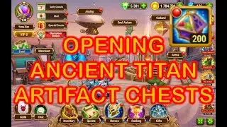 Hero Wars: Opening Ancient Titan Artifact Chests