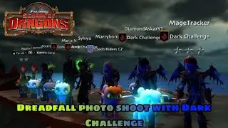 School of Dragons: Dreadfall photo shoot with @Dark Challenge !!