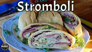 How to make Stromboli with Italian Meats | Salami & Cheese Pizza rolls | Quick and Easy Recipes