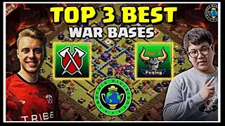 Tribe Gaming vs F.Ching No.1 | Top 3 TH15 War Bases w/ Link used in GCC Playoffs | Clash of Clans