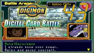 Digimon Digital Card Battle #43 - Igloo City Arena [MetalGarurumon Battle Master] - (No Commentary)