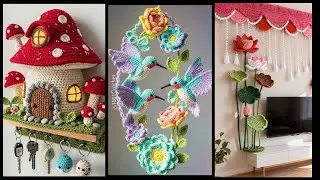 Most beautiful and attractive Crochet home decor items 