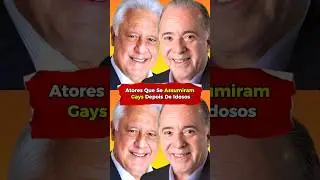 🔴 Atores Que Se Assumiram Gays Depois De Idosos 🌈 Atores Que S&atilde;o Casados Na Vida Real ❤️ Atores Gays