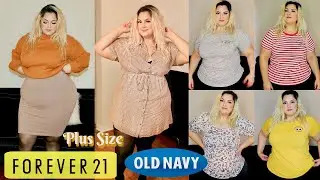 Forever21 + Old Navy Plus Size Haul | Try On
