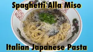 Spaghetti Alla Miso - Italian Japanese Pasta!