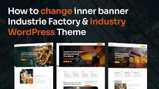 How to change inner banner  - Industrie Factory & Industry  WordPress Theme
