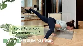Силовая ЙОГА 30мин.(medium) | Каундиниасана 2 | ЙОГА для Продолжающих | Айяти Йога | AYATI YOGA|