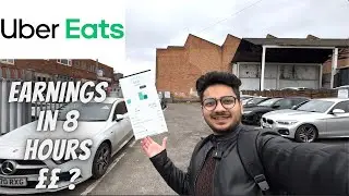 Uber Eats Earnings 💷 In UK 🇬🇧 | International Student In UK 🇬🇧 #ubereats #uberdriver #uber