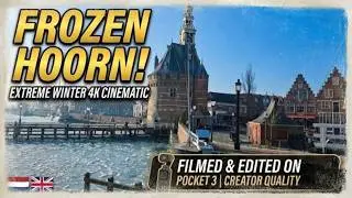 Winter at Hoofdtoren: Frozen Port of Hoorn ❄️⚓️ | Shot on DJI Osmo Pocket 3