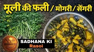 आज की देसी सब्ज़ी की झलक , मूली की फली / मोगरी का परिचय | मूली की फली #मोगरीसब्जी #सेंगरी सब्जी