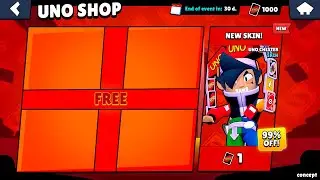 🔁UNO LEGENDARY FREE GIFTS & FREE BRAWLER🎁🎁🎁 - Brawl Stars REWARDS